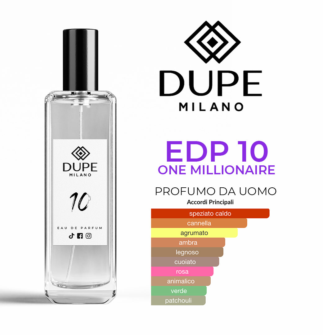 EDP 10 ONE MILLIONAIRE – Profumo equivalente uomo