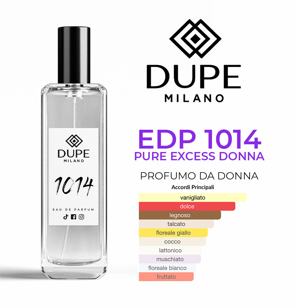 EDP 1014 PURE EXCESS DONNA – Profumo equivalente donna