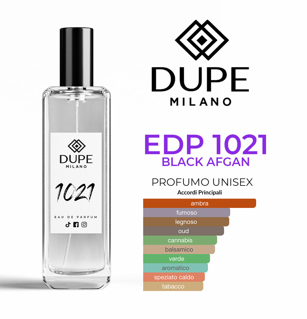 EDP 1021 BLACK AFGAN – Profumo equivalente unisex