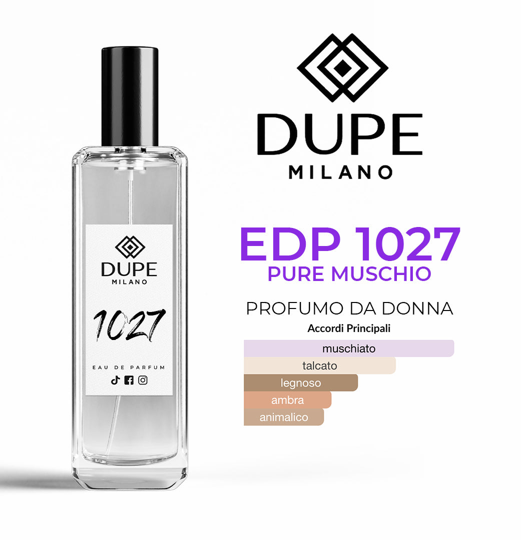 EDP 1027 PURE MUSCHIO – Profumo equivalente donna