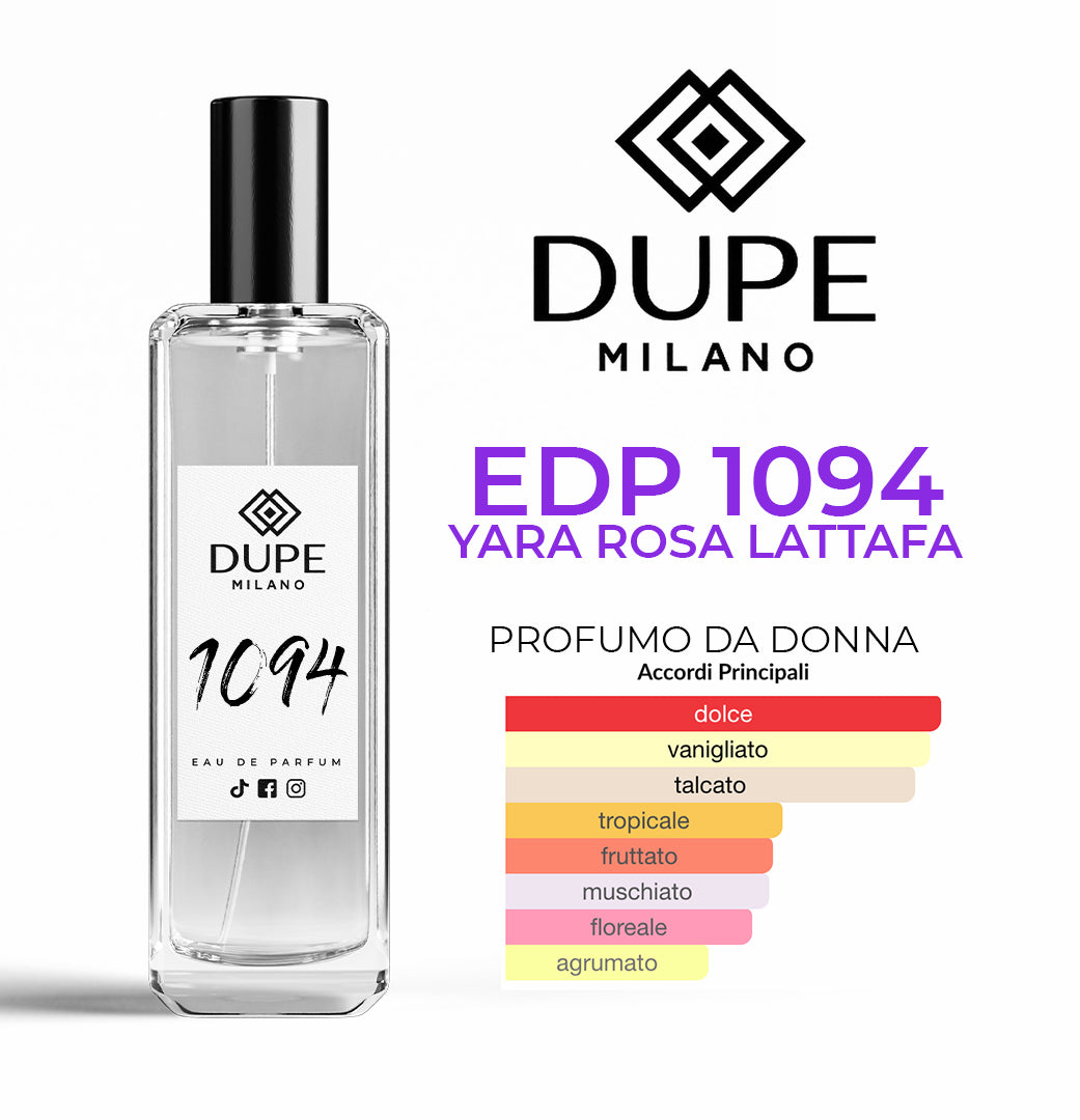 EDP 1094 YARA ROSA – Profumo equivalente donna