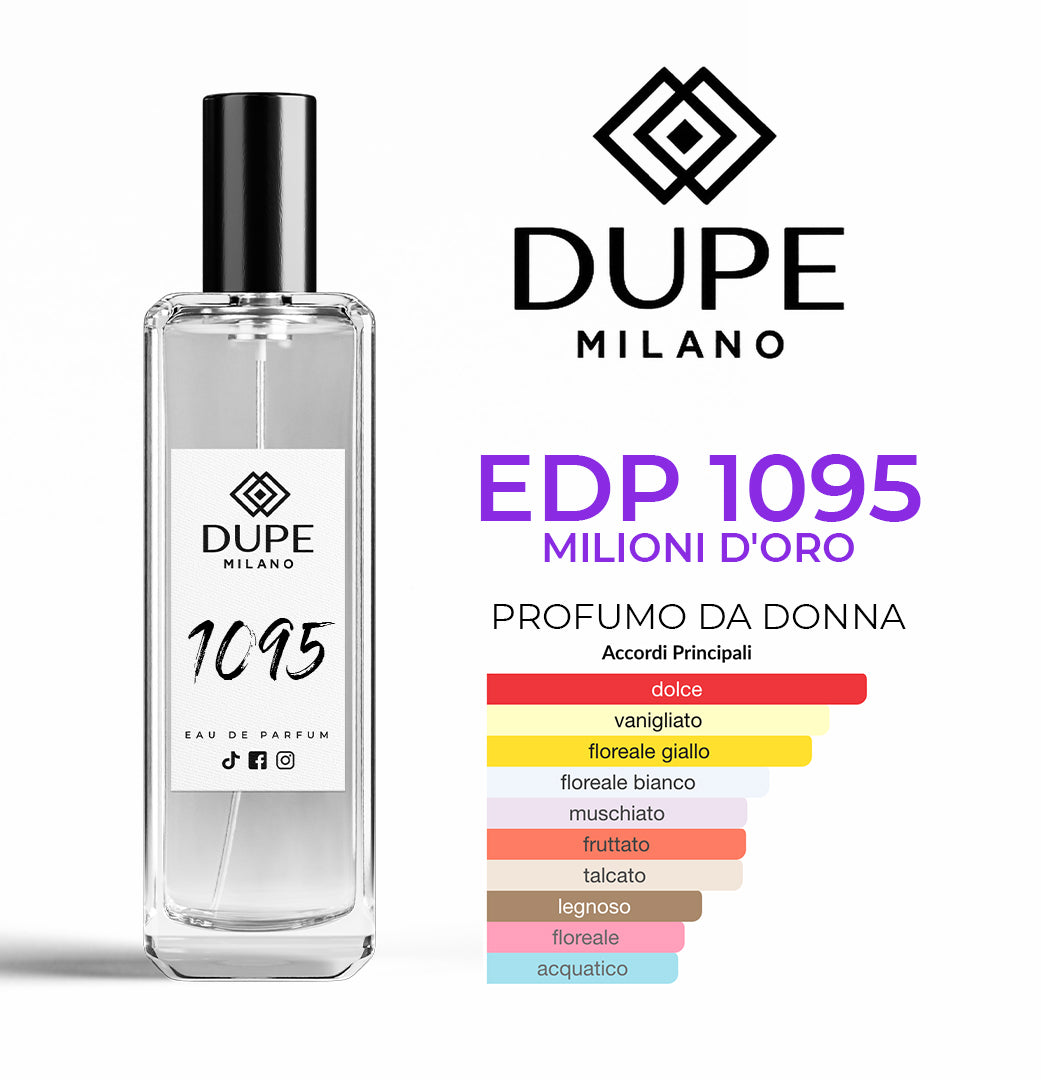 EDP 1095 MILIONI D’ORO – Profumo equivalente donna