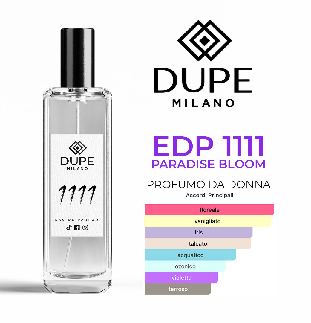 EDP 1111 PARADISE BLOOM – Profumo equivalente donna