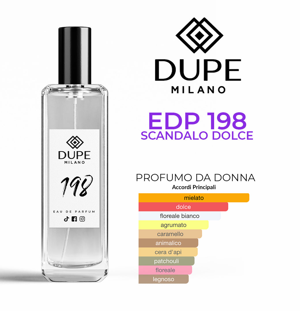 EDP 198 SCANDALO DOLCE – Profumo equivalente donna