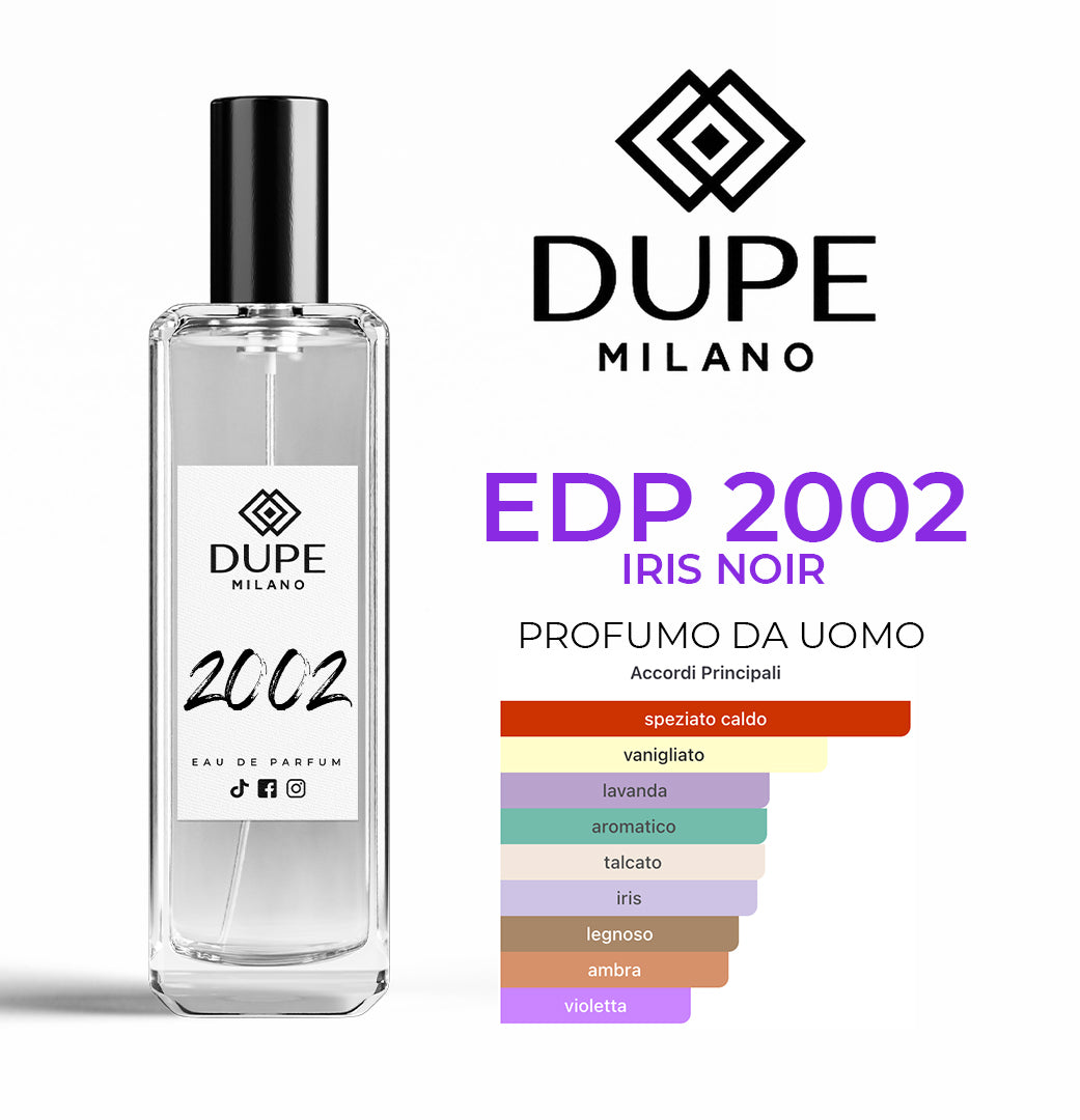 EDP 2002 IRIS NOIR – Profumo equivalente uomo