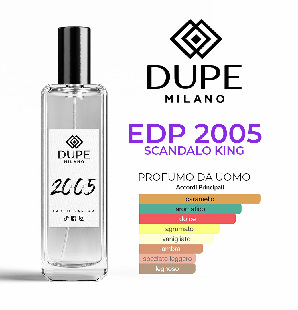 EDP 2005 SCANDALO KING – Profumo equivalente uomo