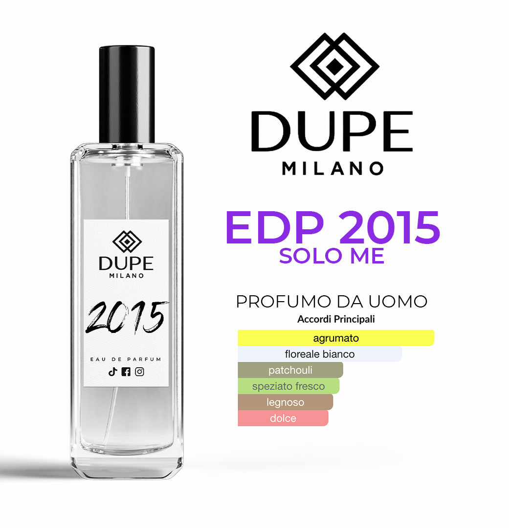 EDP 2015 SOLO ME – Profumo equivalente uomo
