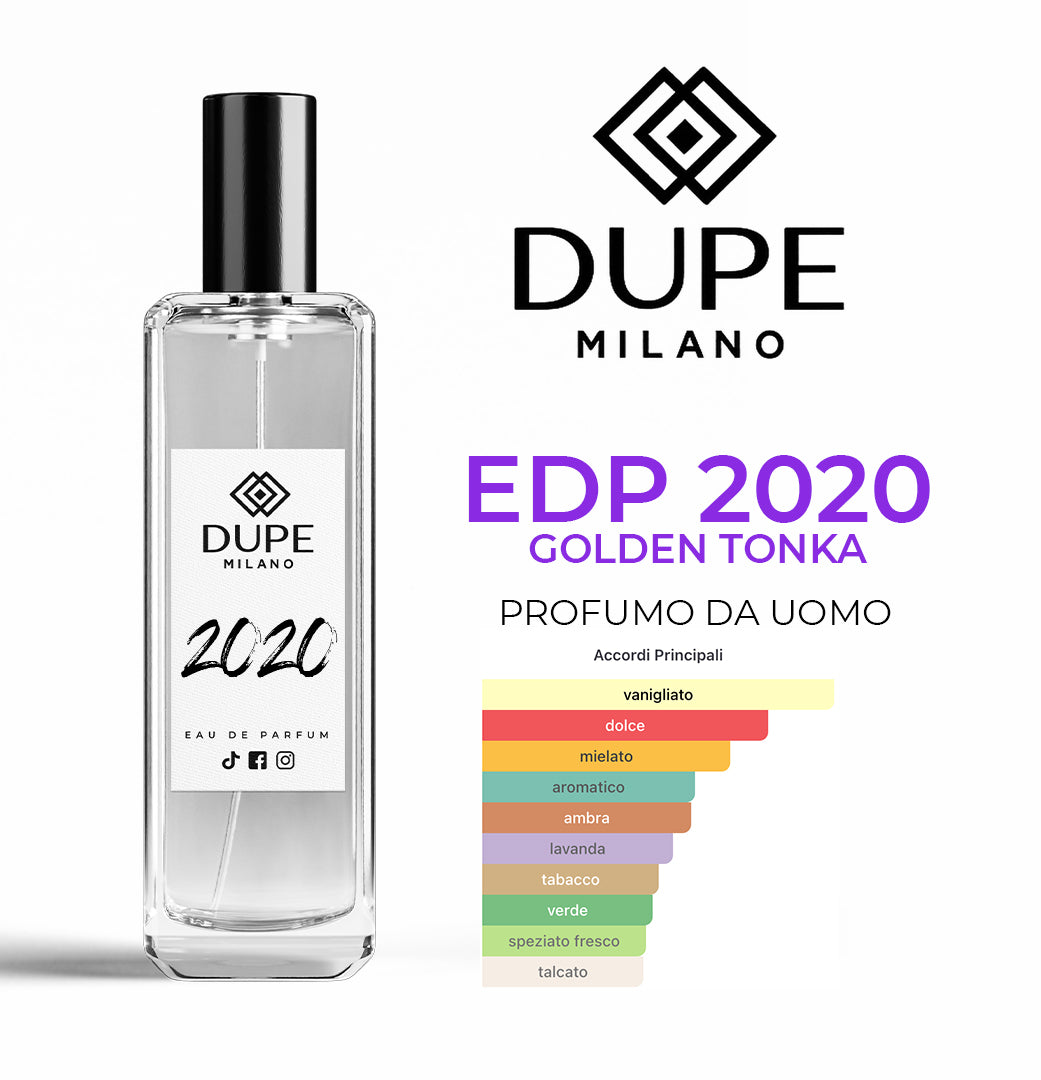 EDP 2020 GOLDEN TONKA – Profumo equivalente uomo