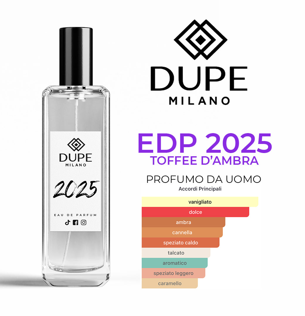 EDP 2025 TOFFEE D’AMBRA – Profumo equivalente uomo