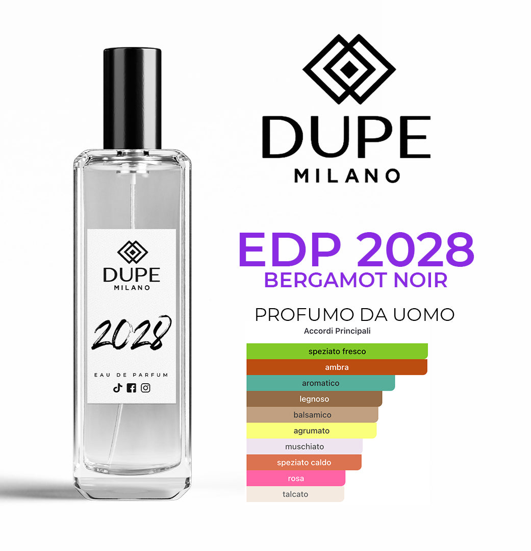 EDP 2028 BERGAMOT NOIR – Profumo equivalente uomo