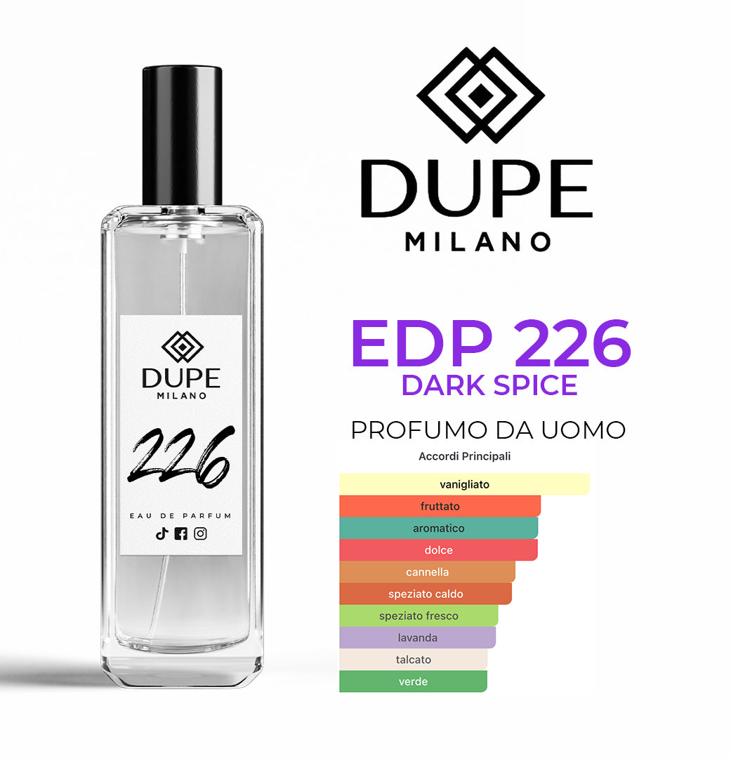EDP 226 DARK SPICE – Profumo equivalente uomo