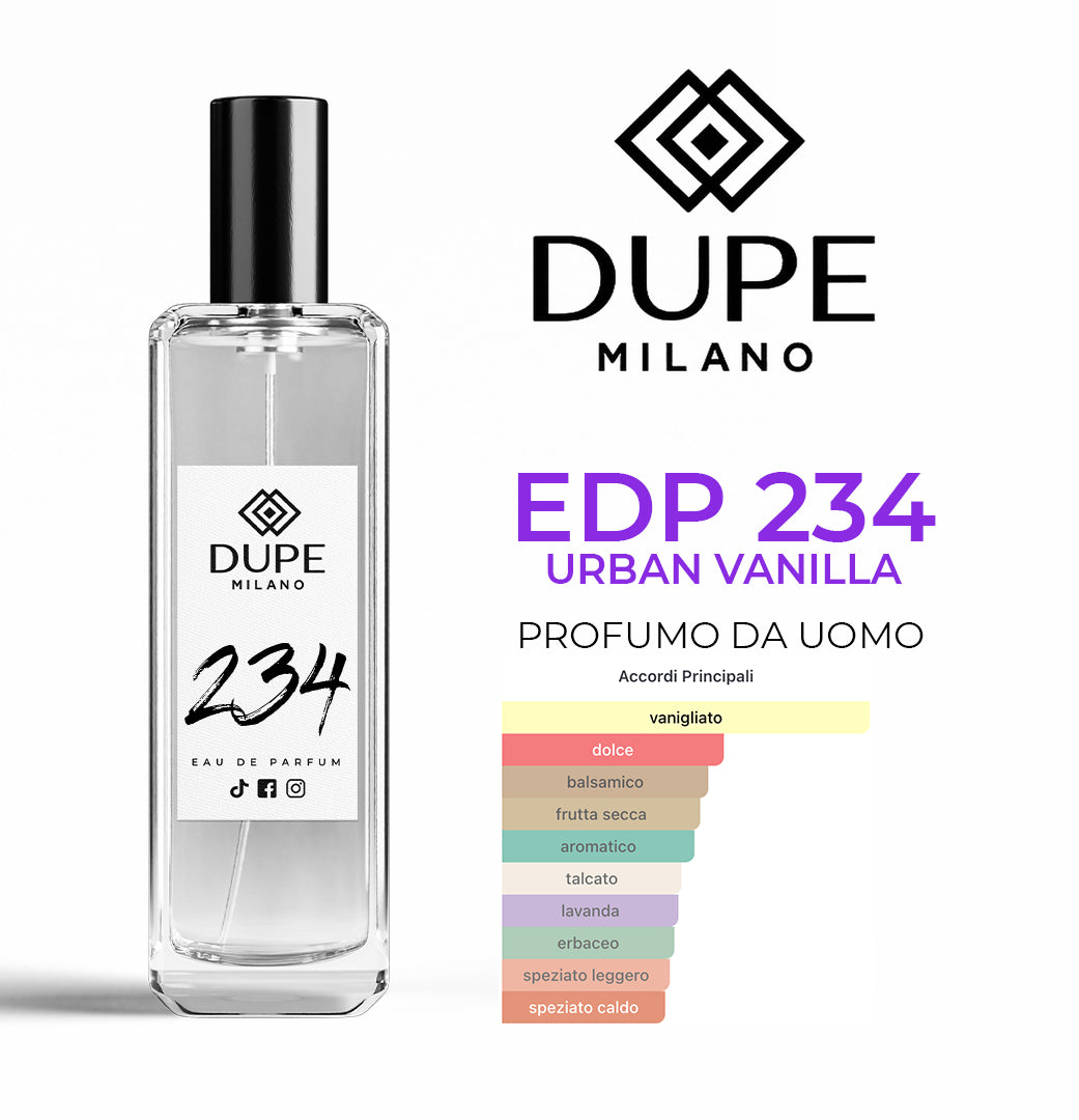 EDP 234 URBAN VANILLA – Profumo equivalente uomo