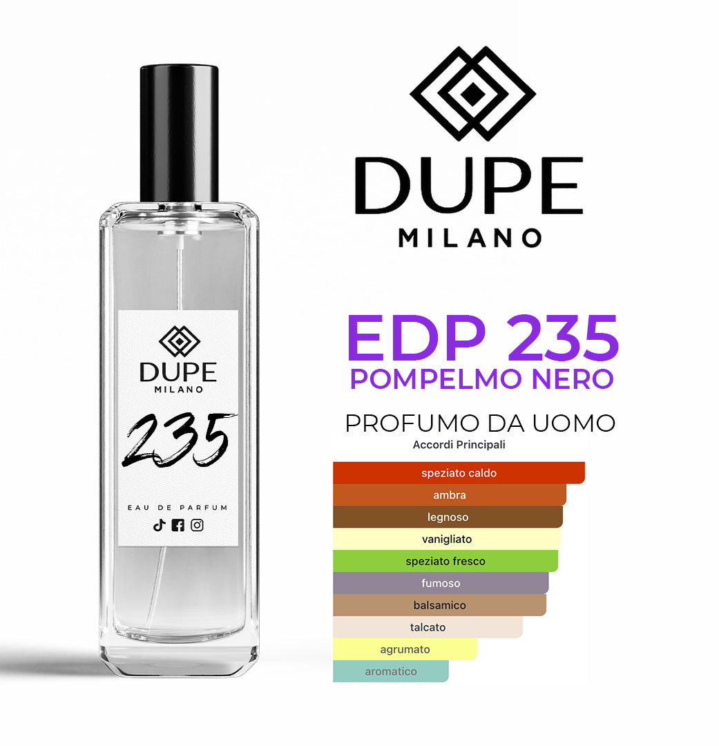 EDP 235 POMPELMO NERO – Profumo equivalente uomo
