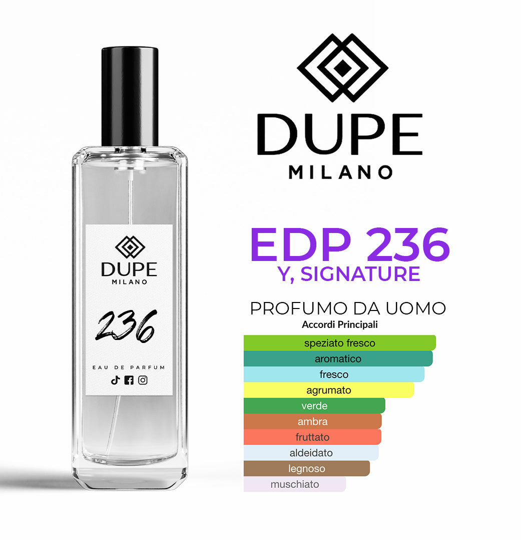 EDP 236 Y, SIGNATURE – Profumo equivalente uomo