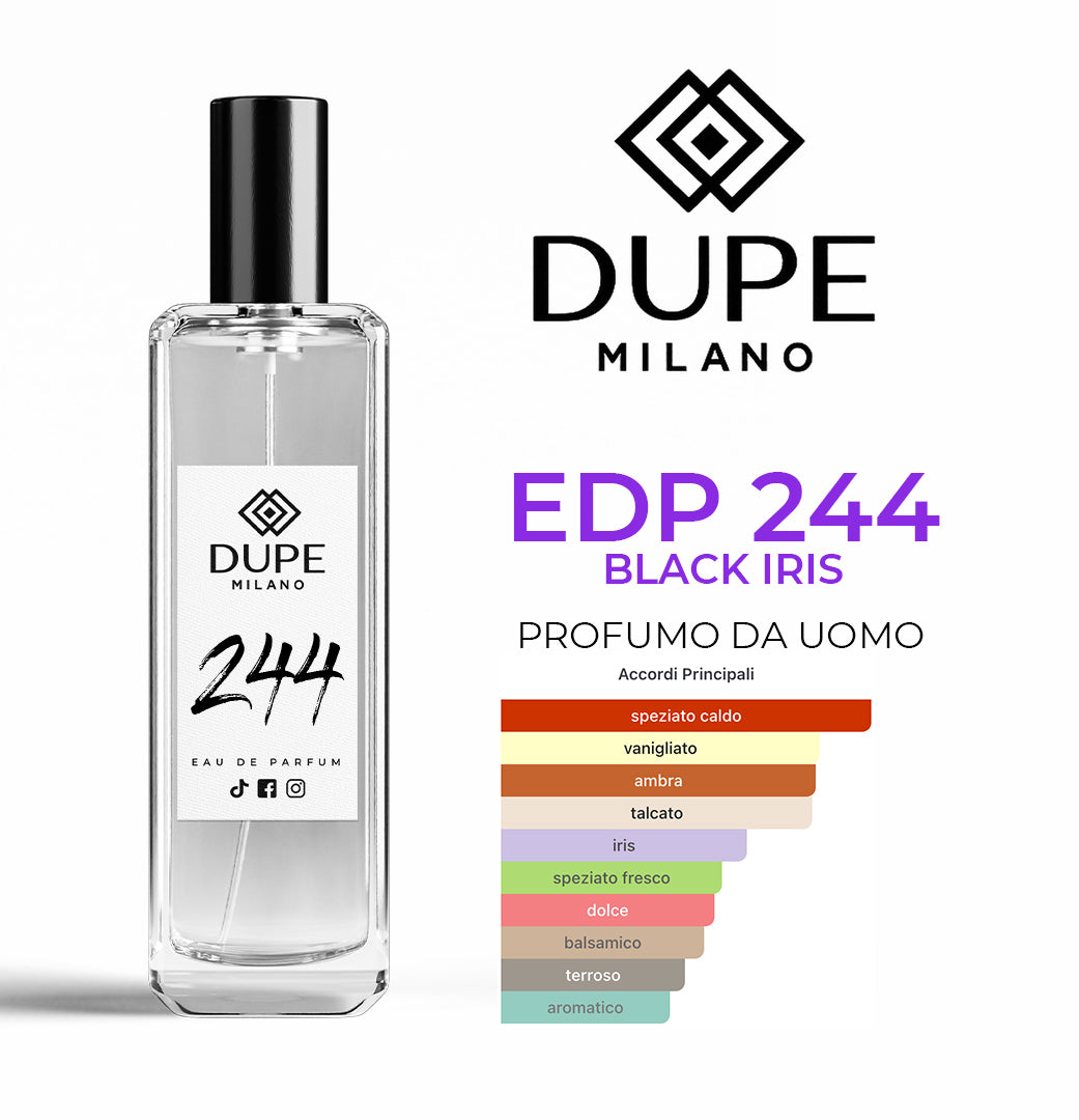 EDP 244 BLACK IRIS – Profumo equivalente uomo