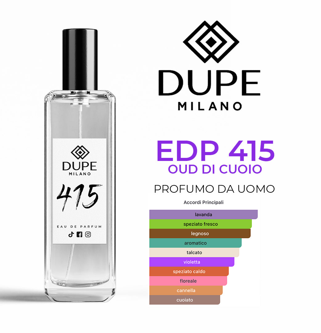 EDP 415 OUD DI CUOIO – Profumo equivalente uomo