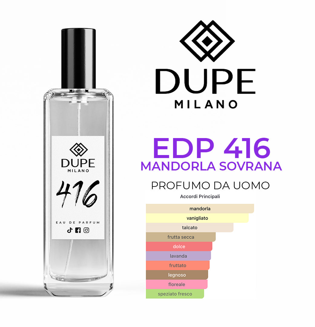 EDP 416 MANDORLA SOVRANA – Profumo equivalente uomo