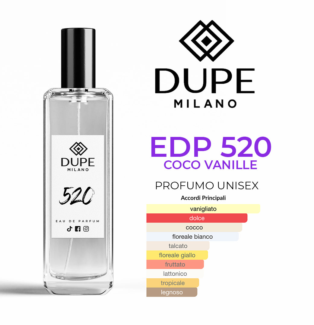 EDP 520 COCO VANILLE – Profumo equivalente unisex