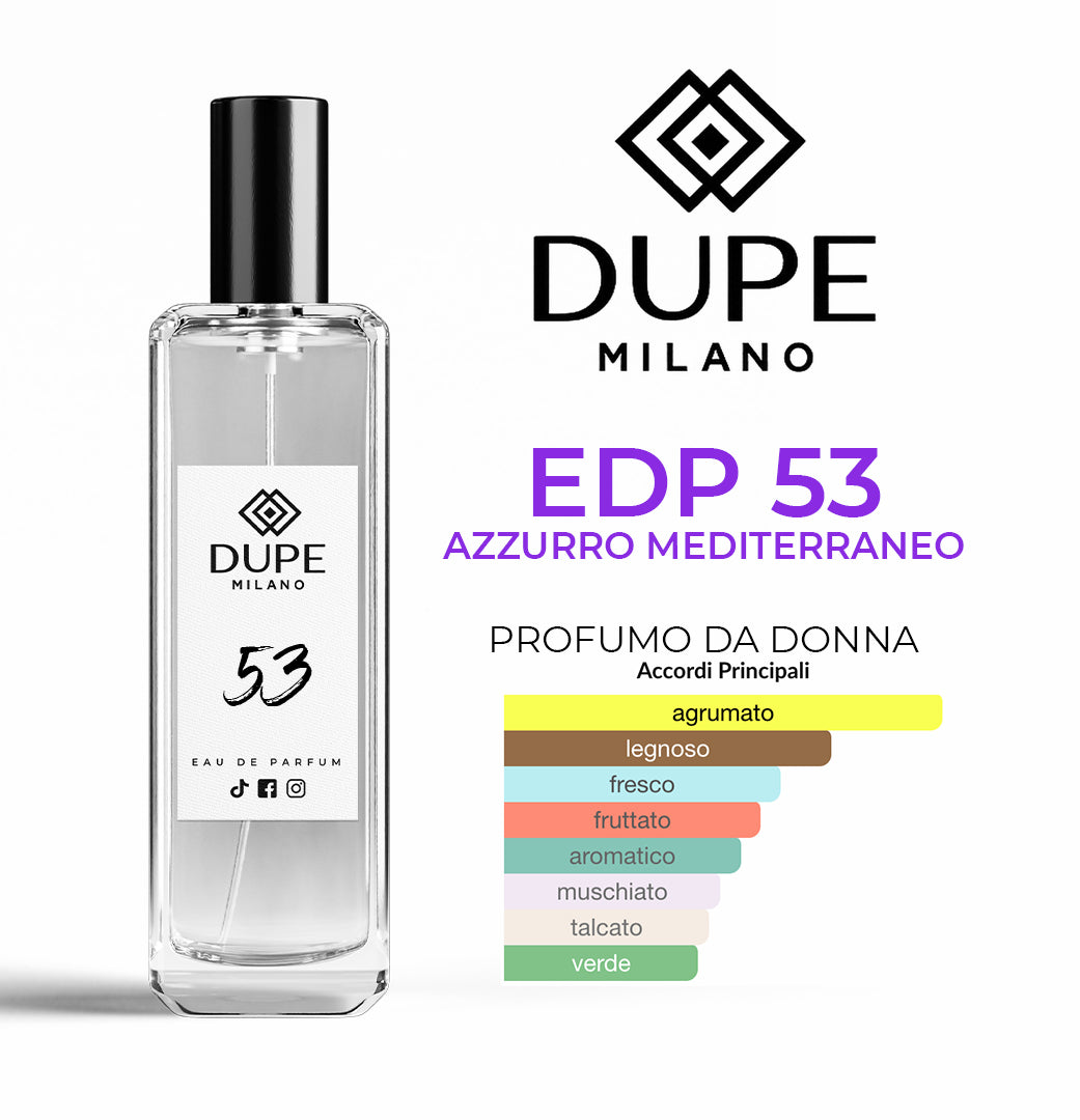 EDP 53 AZZURRO MEDITERRANEO – Profumo equivalente donna