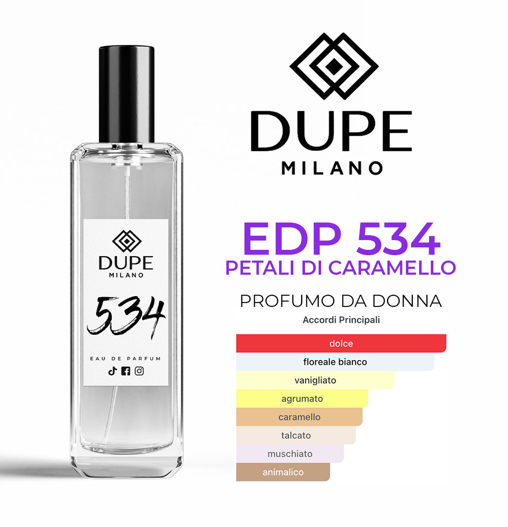 EDP 534 PETALI DI CARAMELLO – Profumo equivalente donna