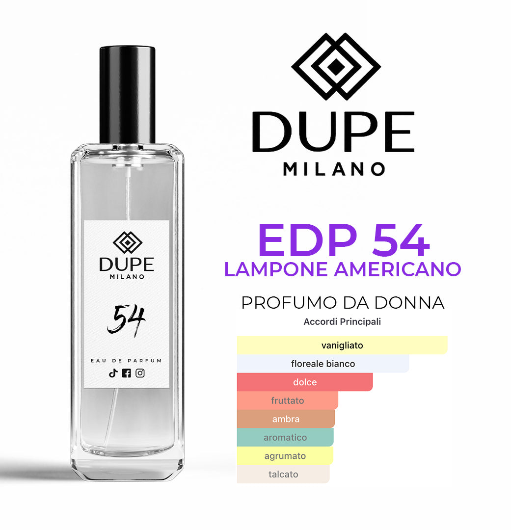 EDP 54 LAMPONE AMERICANO – Profumo equivalente da donna