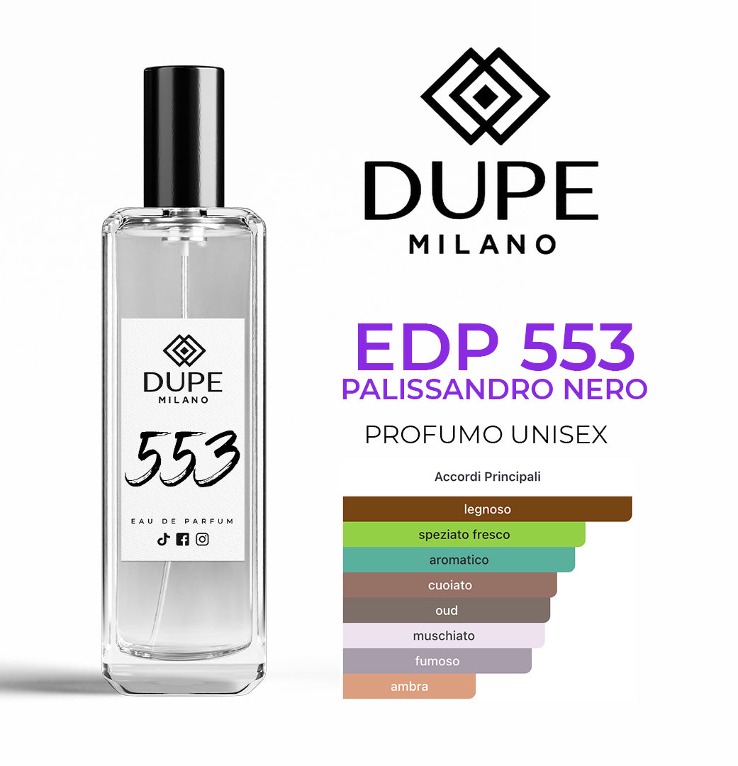 EDP 553 PALISSANDRO NERO – Profumo equivalente unisex