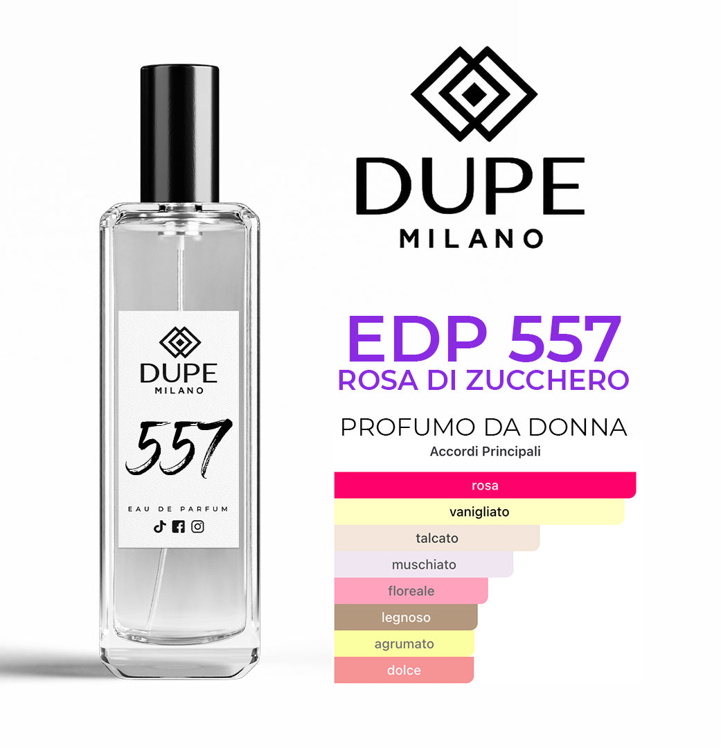 EDP 557 ROSA DI ZUCCHERO – Profumo equivalente donna