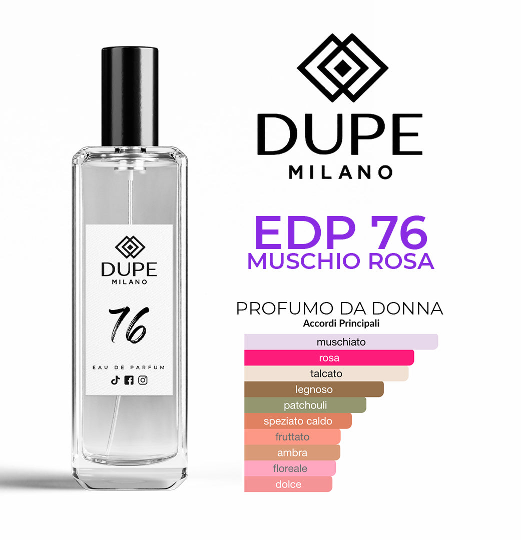 EDP 76 MUSCHIO ROSA – Profumo equivalente donna