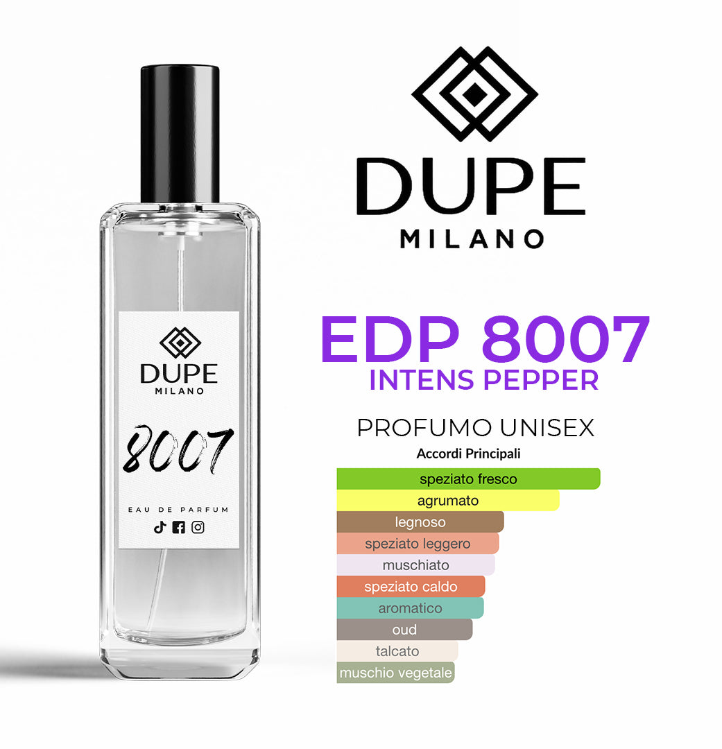 EDP 8007 INTENS PEPPER – Profumo equivalente unisex