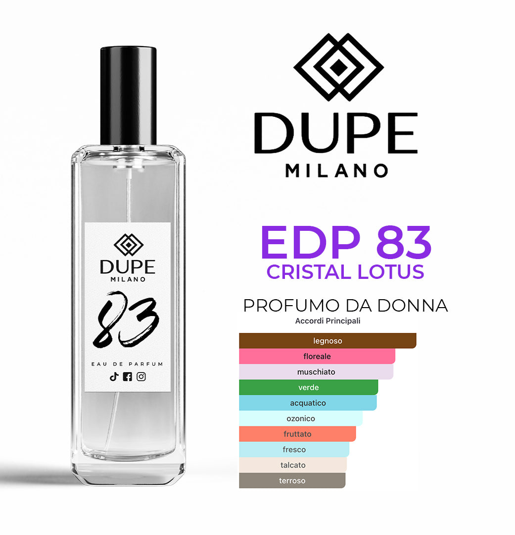 EDP 83 CRISTAL LOTUS – Profumo equivalente donna